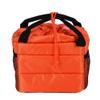 Acouto Camera Bag Only Polyester Insert Partition Camera Hand Bag Shockproof Padded Divider Cover Case for DSLR Camera Partition Bag (Orange) view 1