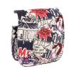Camera Storage Case, Button Flap 14x13x6cm Camera Protective Bag Comic Style for Fuji Mini 8 9 view 1