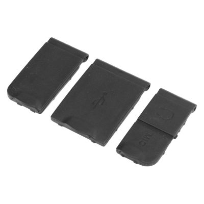Camera USB Side Rubber Cover Kit for D850, USB Side Door Cover, Interface Cover and MIC Cover for D850