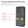 Sound Changer, Mini Sound Card Lightweight One Key Voice Change Universal LED Light for Computer (I9 English Edition) view 3