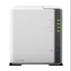Synology DS223j 2-Bay Diskstation NAS (Realtek RTD1619B 4-Core 1.7 GHz 1GB DDR4 Ram 1xRJ-45 1GbE LAN-Port) view 2
