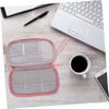 Mobestech 2pcs Digital Cable Organizer Pouch Dual Travel Case for Cords and Accessories Compact Electronics Storage Bag Design for Easy Portability view 3