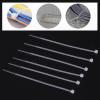 1000Pcs Nylon Cable Zip Ties, Self Locking Wire Cable Zip Plastic Wire Ties White Standard Nylon Tie Straps Tie Fasten Wrap for Home Office Garden Workshop Indoor Outdoor Use (3x100mm) view 2