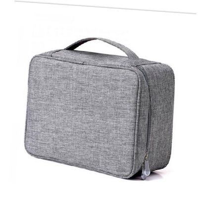 LABRIMP Multifunctional Storage Bag Simple Headphone Organizing Bag Water-resistant for Power Bank Usb Cable