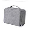 LABRIMP Multifunctional Storage Bag Simple Headphone Organizing Bag Water-resistant for Power Bank Usb Cable view 1