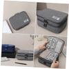 LABRIMP Multifunctional Storage Bag Simple Headphone Organizing Bag Water-resistant for Power Bank Usb Cable view 2
