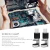 Screen Clamp Accessory, Phone Screen Holding Clamp, Widely Use Lightweight Firm Fix Aluminum Alloy for Laptops view 3