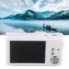 Compact Digital Camera, 4K HD Digital Camera, 3.0 Inch LCD Screen, Antishake with TypeC Port for Graduation Shots (White) view 1