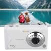 Compact Digital Camera, 4K HD Digital Camera, 3.0 Inch LCD Screen, Antishake with TypeC Port for Graduation Shots (White) view 3