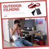 CAXUSD 2pcs Black Grey Photography Card with Lanyard Strap for Accurate Exposure and Color Calibration Digital Photography view 3