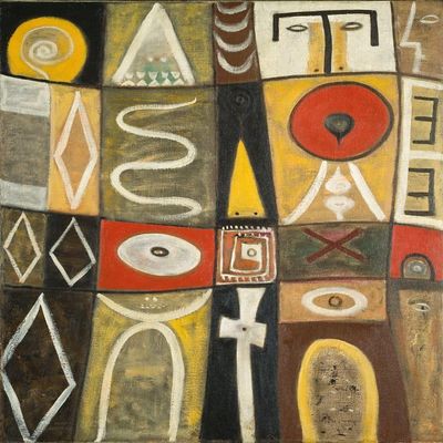Augury : Pictogenic Fragments : 1946 : Archival Quality Art Print