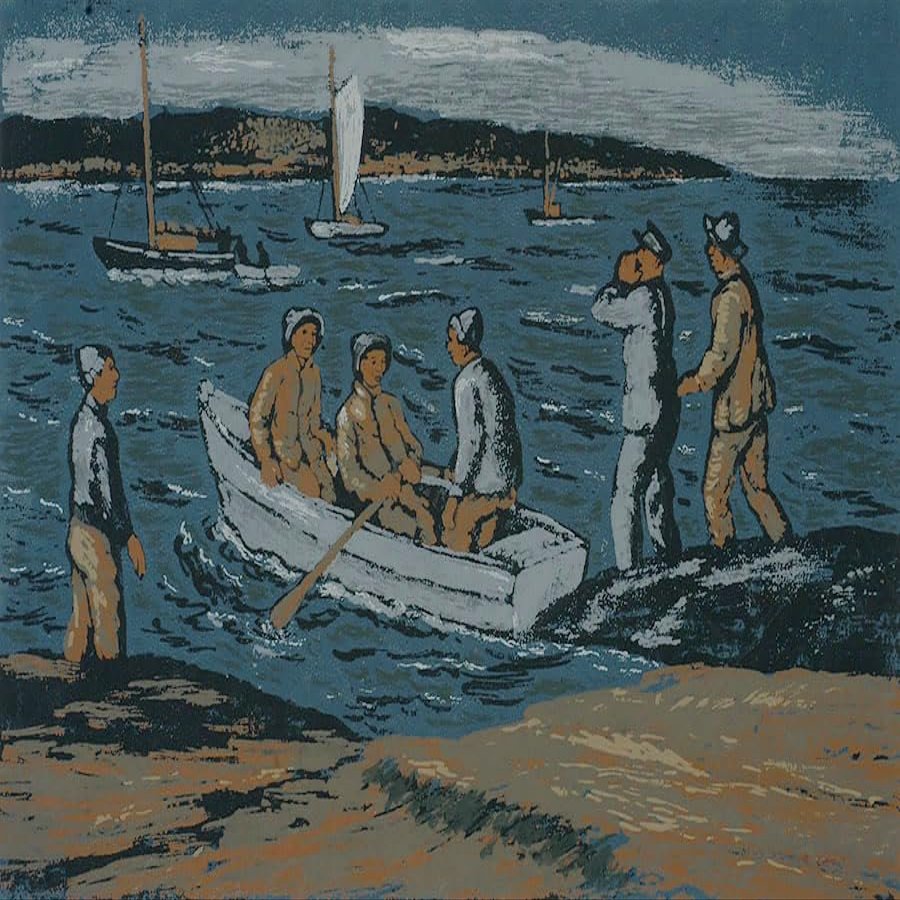 Fisherman : Max Arthur Cohn : Archival Quality Art Print