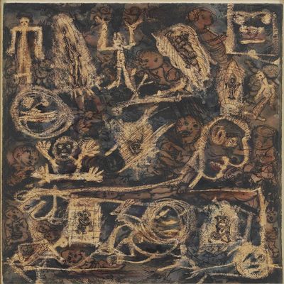 Alfonso Ossorio : We are Many : 1950 : Archival Quality Art Print