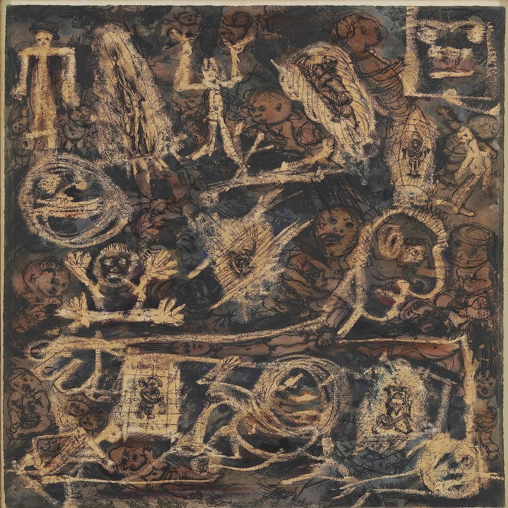 Alfonso Ossorio : We are Many : 1950 : Archival Quality Art Print
