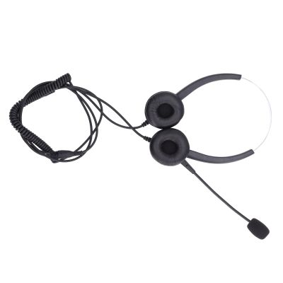 ciciglow Wired Call Center Headset, Phone Headset RJ9 with Microphone Noise Cancelling, Office Telephone for Business