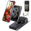 Gifts for Men Women, Bluetooth Speaker with Wireless Charging Phone Stand, HD Surround Sound Speaker, Cool Gadget Gifts for Men Women Dad Mom Birthday view 1