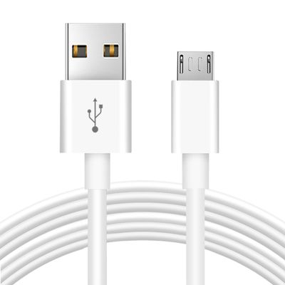 ANLINK 10ft 3M Micro USB Cable, Charging and Data Sync Cord for Wyze Cam YI Camera Nest Cam Blink Netvue Kasa Cam Cloud Camera Furbo Dog Arlo Q and More Micro USB Devices-White
