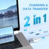 ANLINK 10ft 3M Micro USB Cable, Charging and Data Sync Cord for Wyze Cam YI Camera Nest Cam Blink Netvue Kasa Cam Cloud Camera Furbo Dog Arlo Q and More Micro USB Devices-White view 3