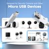 ANLINK 10ft 3M Micro USB Cable, Charging and Data Sync Cord for Wyze Cam YI Camera Nest Cam Blink Netvue Kasa Cam Cloud Camera Furbo Dog Arlo Q and More Micro USB Devices-White view 4