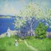 A Fjord Near Oslo : Paul Fischer : Archival Quality Art Print view 1
