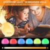 URDUIN Sunrise Alarm Clock for Kids Heavy Sleepers Adults, Wake Up Light Alarm Clocks for Bedrooms with Dual Alarms, Sunrise Simulation, FM Radio, Sleep Aid, Snooze, 7 Colors, 7 Natural Sounds view 3