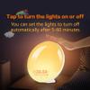 URDUIN Sunrise Alarm Clock for Kids Heavy Sleepers Adults, Wake Up Light Alarm Clocks for Bedrooms with Dual Alarms, Sunrise Simulation, FM Radio, Sleep Aid, Snooze, 7 Colors, 7 Natural Sounds view 4