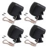FERCAISH 4 Pcs 500W Car Speaker, TP-004A High Power Stereo Car Tweeter, Vertical Round Easy to Install Speakers for Surface Mounting on Car Truck and Boat view 1