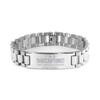 Mugart Funny Transcriptionist Ladder Bracelet Gifts for Coworker, I'm a Transcriptionist That Should Explain Everything, Sarcasm Transcriptionist Birthday Gifts for Men Women Friend Holiday view 1
