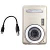 Mini Digital Camera, Acouto Digital Camera 16X Zoom Mini Outdoor 16MP 720P 30FPS Digital Video Camera Camcorder Portable Small Camera (Gold) view 3