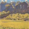 Ferdinand Hodler : View of the Fromberghorn from Reichenbach : Art Print view 1