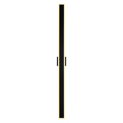 CWI Lighting Malibu LED Integrated Black Metal Outdoor Wall Light