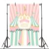 AOFOTO 12x10ft Welcome to Birthday Circus Background Abstract Tents Baby Party Decoration Photography Backdrop Sweet Princess Girl Children Infant Banner Photo Studio Props Vinyl Wallpaper view 4