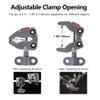 VILTROX Super Clamp ES-V02 Crab Clamp Bracket with 1/4" 3/8" Threaded Holes, Crab Shaped Clamp Mount for Action Camera, Phone, LED Lights, Camera Monitor, Mic, Wireless Flash Receivers, Triggers view 3