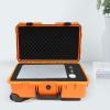 BANLICALI Camera Case, 22" Modern Rectangular Hard Camera Case, Camera Hard Case with Foam, Pulley and Press Lock, IP67 Camera Storage Box for Camera Equipment Computers Watches Load 110lbs (Orange) view 4