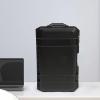 BANLICALI 22 Inch Camera Case Modern Rectangular Hard Camera Case with Foam, Pulley & Press Lock, 110 LBS Load Capacity IP67 Waterproof Black Camera Storage Box for Camera Equipment Computers Watches view 3