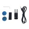 Portable Dual Paddle Automatic Key Shortwave Radio CW Morse Code Base Magnetic Radio Communication Teaching aids view 2