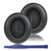 Adhiper Replacement Ear Pads for Anker Space Q45 Headphones, Ear Cushions for Soundcore by Anker Space Q45 Adaptive Noise Cancelling Headphones,with Buckle, Soft Protein Leather, Memory Foam(Black) view 1