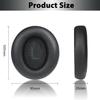 Adhiper Replacement Ear Pads for Anker Space Q45 Headphones, Ear Cushions for Soundcore by Anker Space Q45 Adaptive Noise Cancelling Headphones,with Buckle, Soft Protein Leather, Memory Foam(Black) view 4
