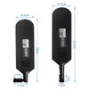 POBADY Dual Band WiFi 2.4GHz 5.8GHz 12dBi High Gain Omnidirectional Glue Stick Antenna SMA Male Connector Antenna for WiFi Router Wireless Network Card (Black,1pcs) view 4