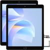 for iPad 6 6th Gen Screen Replacement A1893 A1954 2018 2 Pack Digitizer 9.7 Inch, for iPad 6th Generation Touch Glass with Home Button (Black) view 1