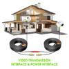 Aprelco 50ft Black BNC Video Power Wire Cord Compatible with Samsung SDC-7340BC SDC-5340BC Camera Cable view 3