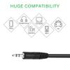 Aprelco 6ft Black Premium 3.5mm Audio Cable Compatible with Altec Lansing IMW578 IMW678 IMT525 IMT702 IMT725 Speaker view 3