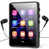 MP3 Player with Bluetooth 5.3, Portable HiFi Lossless Sound Music Player with Speaker, Built-in 64GB Memory, FM Radio, Voice Recorder, E-Book, 2.4 in Full Touchscreen, Supports up to 128GB TF Card view 1