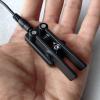 Portable Dual Paddle Automatic Key Shortwave CW Morse Radio Adsorption Code Magnetic Base view 1