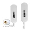POBADY 4G LTE Antenna RP SMA Male Connector 12dBi 4G/5G High Gain Omni Directional Glue Stick Antenna 600-6000Mhz (White,2 Pcs) view 3