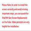 for iPad 9 (9th Generation) Screen Replacement 2 Pack 10.2 Inch Digitizer, for iPad 9th Gen (2021 Released) A2602 A2603 A2604 A2605 Touch Glass with Home Button view 2