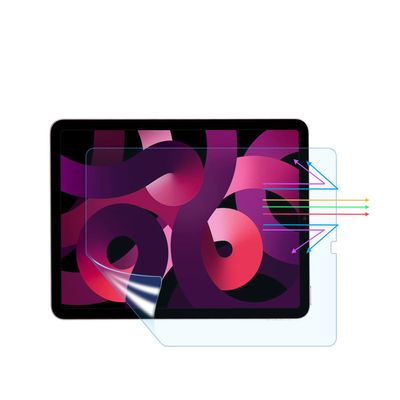 2 Pack Anti Blue Light Screen Protector for iPad Air 5 2022 10.9 Inch / Air 4 2020 10.9 Inch, iPad Pro 11 Inch Tablet (2022 - 2018 Released), Blue Light UV Blocking & Anti Glare Screen Filter Film