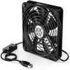 ELUTENG 120mm Fan with 3 Speed with 40mm USB Fan with 3 Speed view 2