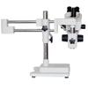 3.5X-90X Double Boom Stand Zoom Simul Focal Trinocular Stereo Microscope+48MP 2K HDMI USB Industrial Camera For Phone PCB Repair view 3