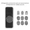 WOOXGEHM Fingerprint Reader, 0.5 Seconds Fast Recognition, Self Learning Algorithms, 360 Multi Dimensional Detection, Small Portable USB Fingerprint Reader for Win7 for Win8 for Win10 view 2
